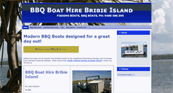 Desktop Screenshot of bbqboathire.com.au